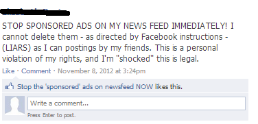 ad rage facebook