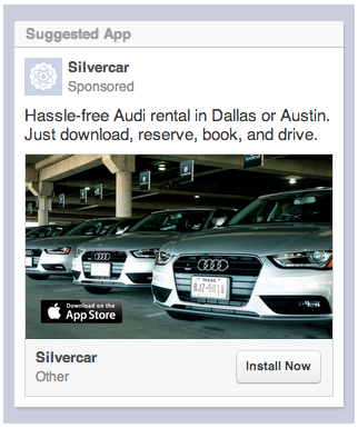 app ad facebook