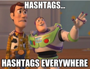 social hashtags