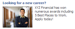 career ad facebook