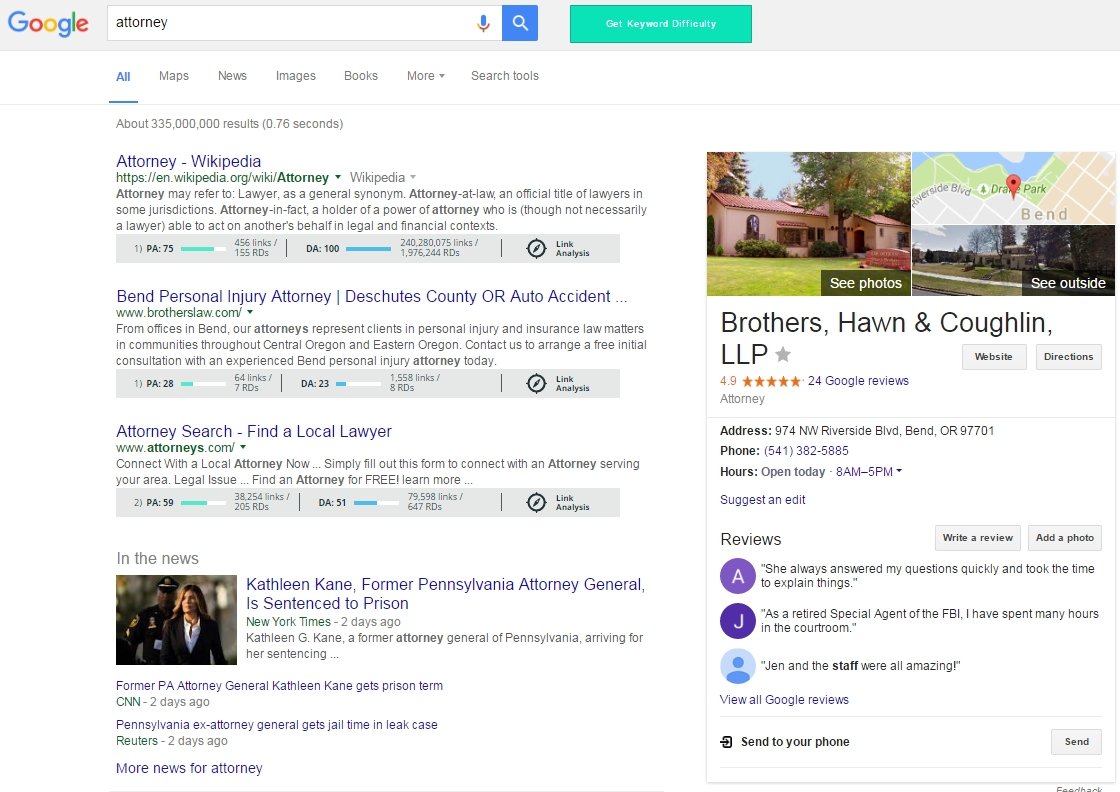 Attorney in Bend - search results