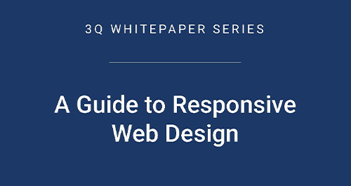 3Q/DEPT's Guide to Responsive Web Design Cover