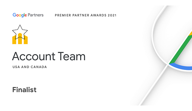 Google Premier Partner Award Account Team Finalist