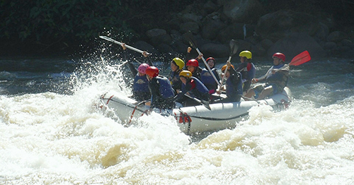 Jahz whitewater rafting