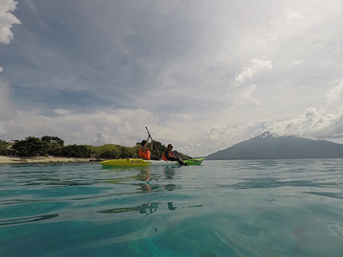 Jahz kayaking
