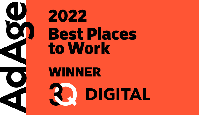 AdAge Best Places to Work 2022 Winner