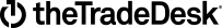 theTradeDesk logo in black