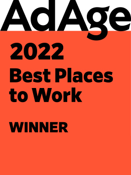 AdAge 2022 Best Places to Work Winner