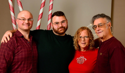 Andrew Arvutin and family