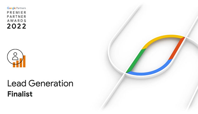 Google Premier Partner Awards Lead Generation Finalist