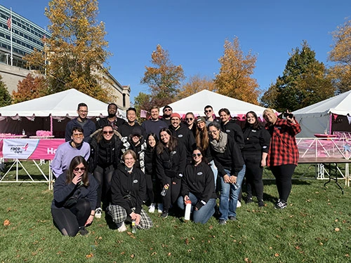 3Q/DEPTsters at DEPT cares day