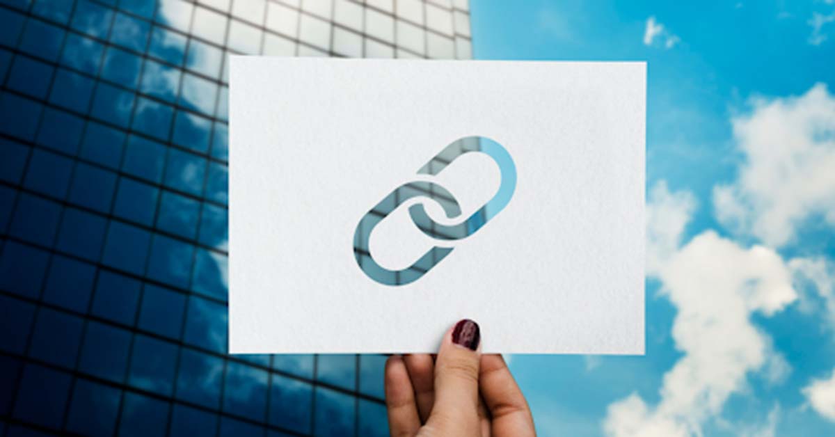 Link image with building behind